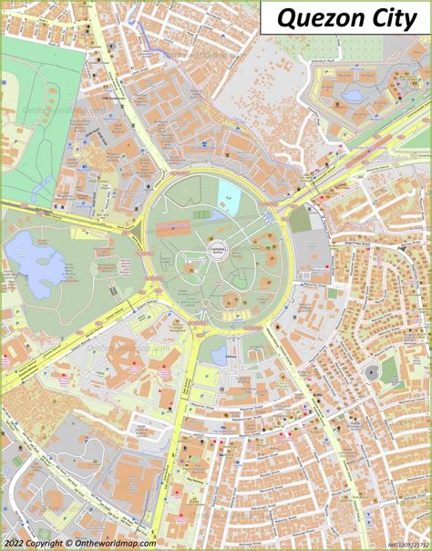 Quezon City Hall Map .